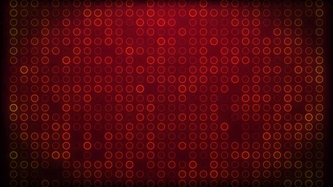 Abstract red  Blinking Disco Circles Seamless Pattern Background HD Stock Footage 104051688