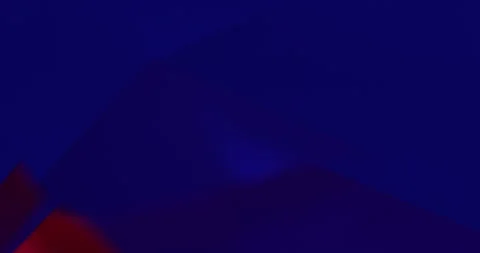 Abstract Red-Blue Geometric Light Play Seamless Loop.  Stock Footage 329662292