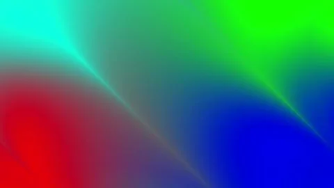 Abstract red blue green blend gradient background flowing with soft light f.. 스톡 일러스트