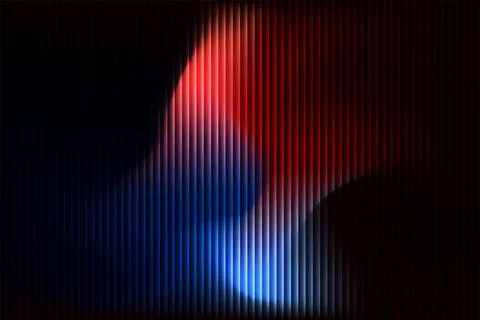 Abstract Red Blue Neon Light Wave Background 스톡 일러스트