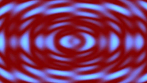 Abstract Red Blue Ripple Hypnotic Swirling Wave Pattern Seamless Background.. Stock Footage 340380467