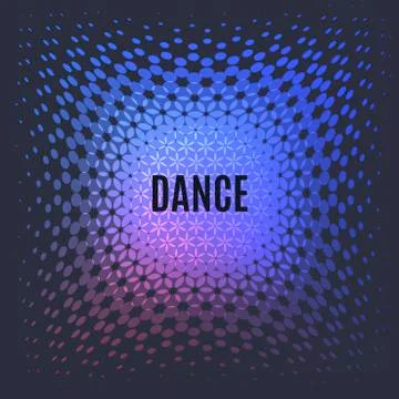 Abstract red blue vector design round elements for graphic layout Stock Illustration