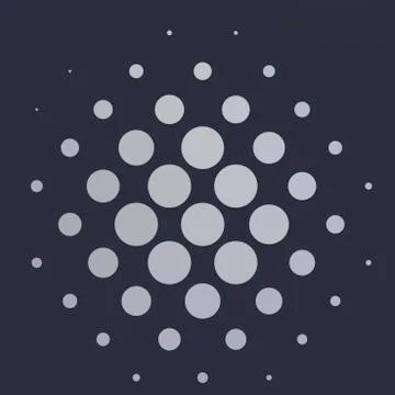 Abstract red blue vector design round elements for graphic layout Stock Illustration