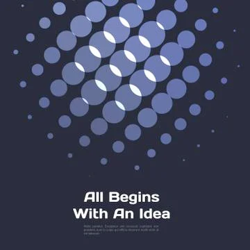 Abstract red blue vector design round elements for graphic layout Stockillustratie