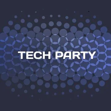 Abstract red blue vector design round elements for graphic layout 스톡 일러스트