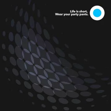 Abstract red blue vector design round elements for graphic layout Illustrazione stock