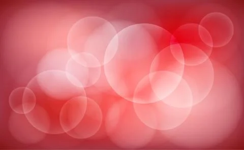 Abstract red blur bokeh background Stock Illustration