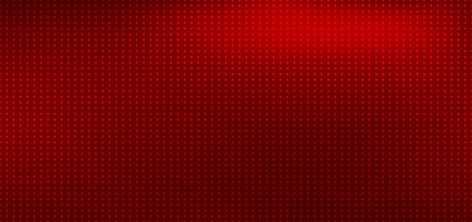 Abstract red blurred background with dots pattern texture. Illustrazione stock