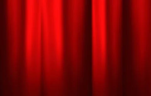 Abstract red blurred gradient background with soft highlights Stock Illustration