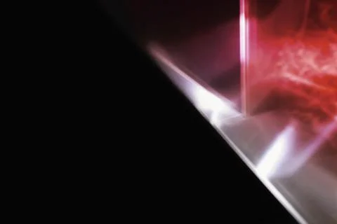 Abstract red blurred light Stock Photos