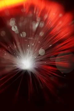 Abstract red blurred lines background Illustrazione stock