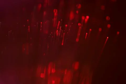 Abstract red blurred lines background Stock Photos