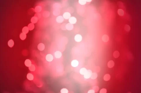 Abstract red bokeh background 写真素材