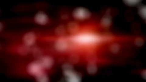 Abstract Red Bokeh Light Particles Motion Background Stock Footage 336119878