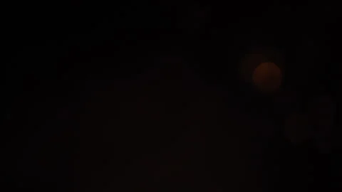 Abstract Red Bokeh Lights Creating a Beautiful and Inviting Warm Atmosphere and Stock Footage 291027357