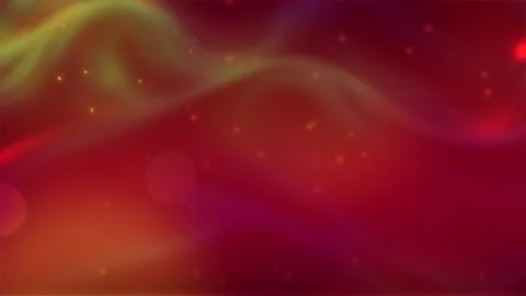 Abstract Red Bokeh Video Background with Sparkles and Waves Stock Footage 277438687