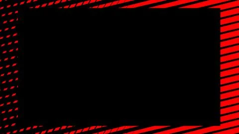 Abstract red border. Halftone frame. Design texture overlays. Stock Illustration