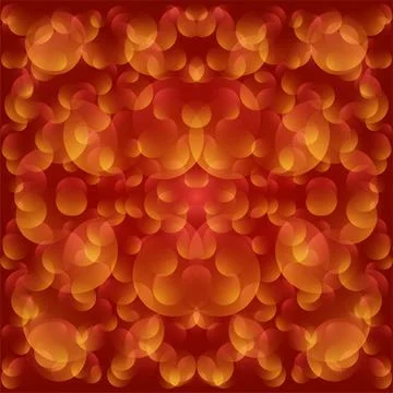 Abstract red bubble background vector Stock Illustration