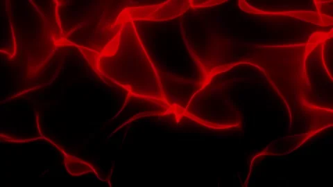 Abstract red caustic light patterns on a dark background Stock Footage 321892703