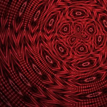 Abstract red centrical texture background Illustrazione stock