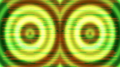 Abstract Red Circle Seamless Background Pattern | Dynamic Energy Loop Video.. Stock Footage 336533168