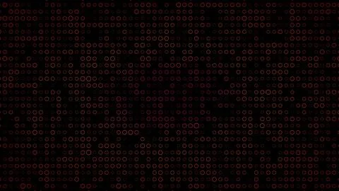 Abstract red Circles background. Seamless loop. 3D rendering イラスト素材