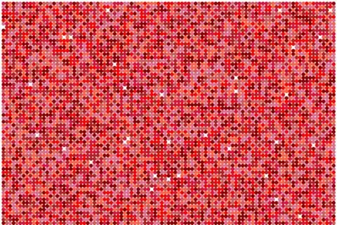 Abstract red circles illustration background Stock Photos