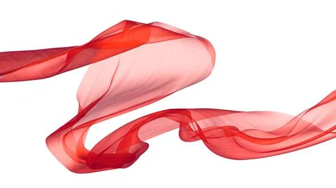 Abstract red cloth Stock-Illustration