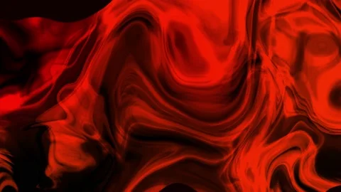 Abstract red colorful liquid in motion video background Stock Footage 195104077