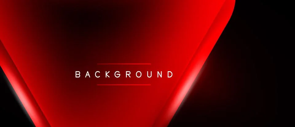 Abstract red design. Gradient effect creates dynamic visual impact. Minimalis Illustrazione stock