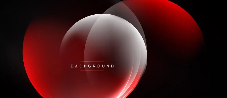 Abstract red design. Overlapping shapes create dynamic visual effect. Modern Stock Illustration