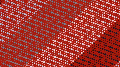 Abstract red diagonal pattern composed of white, light blue, and dark blue do Stockillustratie