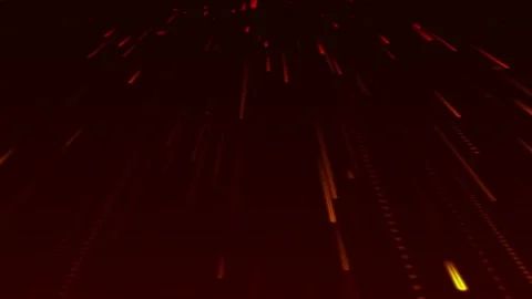 Abstract Red Digital Data Tech Glowing Motion Background Stock Footage 346583672