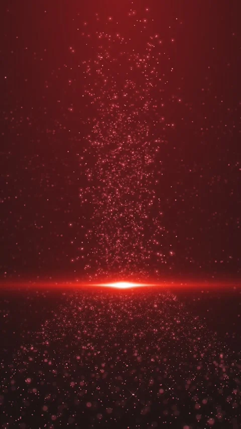 Abstract Red Digital Matrix Binary code ai futuristic abstract dark binary Stock Footage 313647186