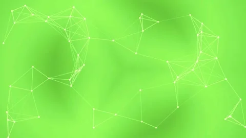 Abstract Red Digital Network Background with Glowing Geometric Data Connect.. Stock Footage 339332772