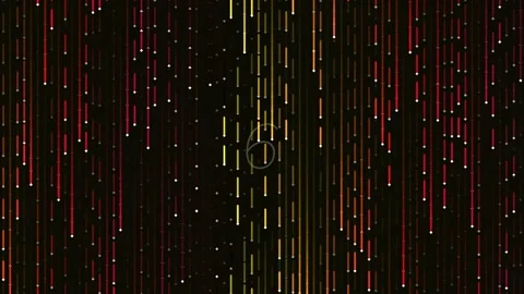 Abstract red digital rain effect background with glowing vertical lines and.. Stock Footage 342115621