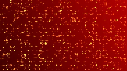 Abstract Red Digital Sci-Fi Background Stock Footage 315195827