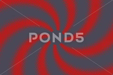 Abstract Red Dots on Dark Blue Background, Seamless Pattern 스톡 일러스트