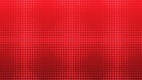 Abstract Red Dotted Patterned Background With Vibrant Gradient Effect Stock Illustration