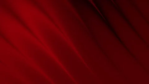 Abstract Red Drapery:  A Study in Crimson Hues and Textured Shadows Stock Footage 303697825