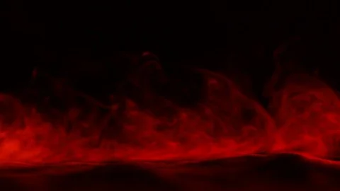 Abstract Red Dry Ice Smoke Background Stock Footage 75493327
