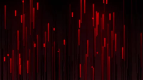 Abstract red energy streams horizontal technology background. Stock Footage 48902399