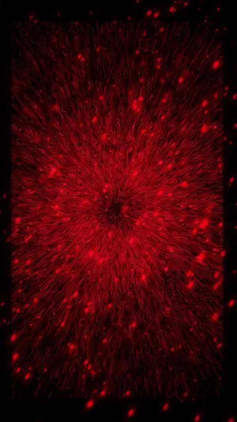 Abstract Red Energy Vortex Animation Stockbeeldmateriaal 336670160