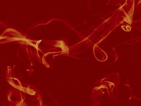 Abstract Red Fire Flame and Smoke Texture, Dramatic Crimson Background 스톡 일러스트