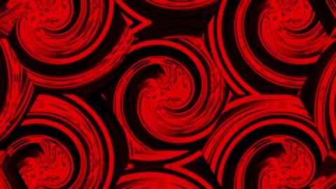 Abstract Red Firefly and Light Trail Pattern on Black Background for Art Design Stock Footage 338301655