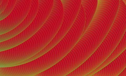 Abstract red fluid background.3D geometric shape. Vector illustration. Dynami Stock Illustration