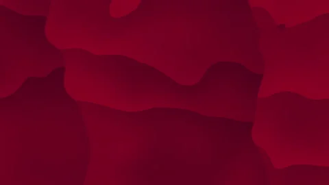 Abstract Red Fluid Shapes Background with Dynamic Artistic Curves Stock Footage 293666148