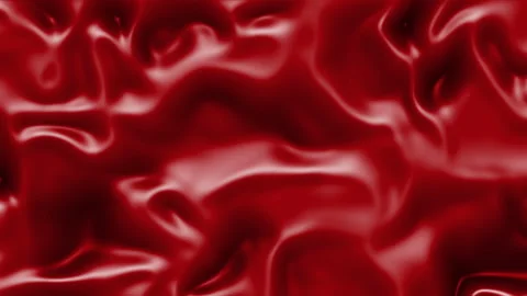 Abstract red fluid texture with glossy surface, creating a dynamic and vibr.. Stock Footage 309299078