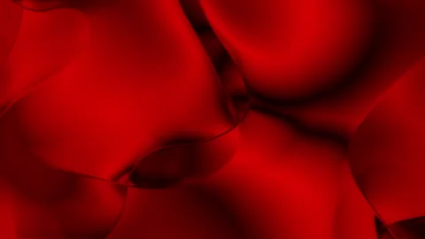 Abstract Red fluid waves Stock Footage 273997747