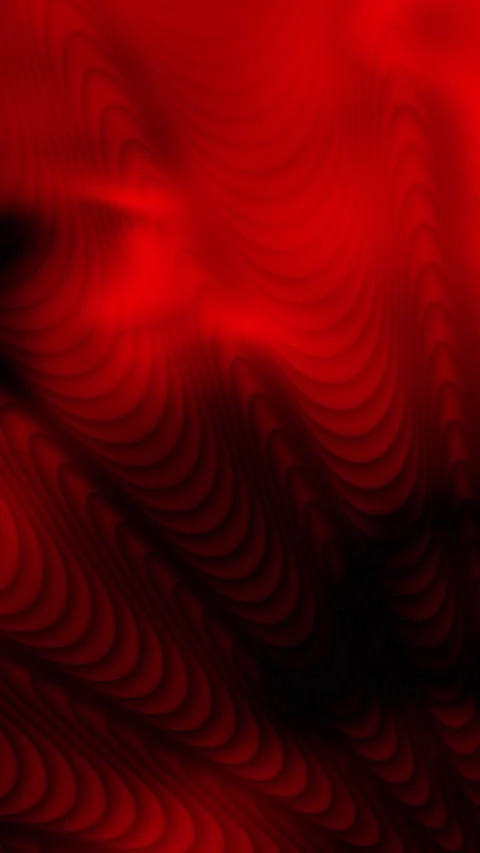 Abstract Red Fractal Waves Motion Background Loop Red Gradient Stock Footage 340512820
